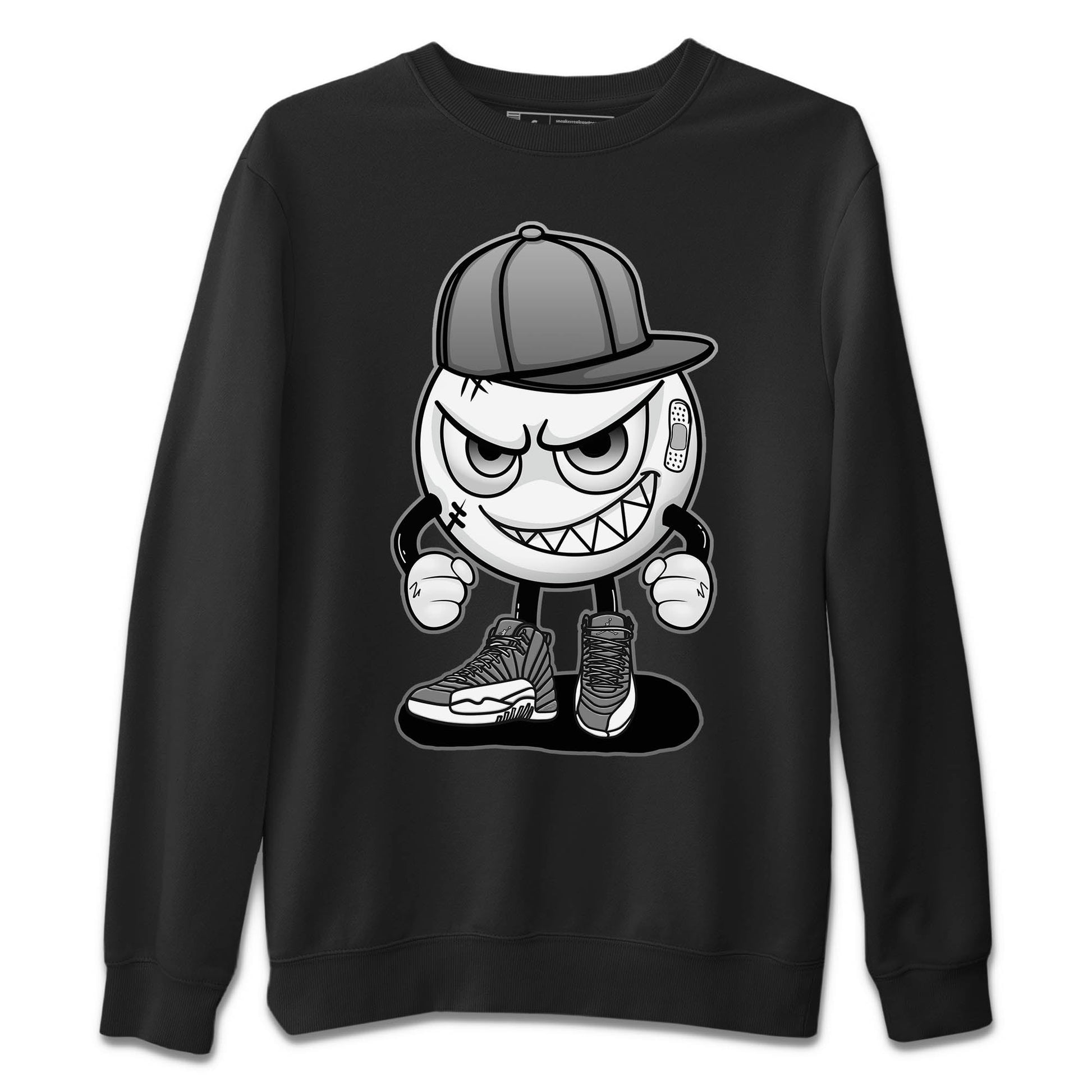 Jordan 12 Stealth Sneaker Match Tees Mischief Emoji Sneaker Tees Jordan 12 Stealth Sneaker Release Tees Unisex Shirts