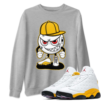 Jordan 13 Del Sol Sneaker Match Tees Mischief Emoji Sneaker Tees Jordan 13 Del Sol Sneaker Release Tees Unisex Shirts