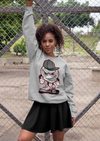 Jordan 3 Fire Red Sneaker Match Tees Mischief Emoji Sneaker Tees Jordan 3 Fire Red Sneaker Release Tees Unisex Shirts