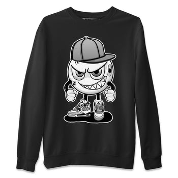 Jordan 4 Military Black Sneaker Match Tees Mischief Emoji Sneaker Tees Jordan 4 Military Black Sneaker Release Tees Unisex Shirts