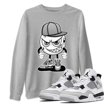 Jordan 4 Military Black Sneaker Match Tees Mischief Emoji Sneaker Tees Jordan 4 Military Black Sneaker Release Tees Unisex Shirts