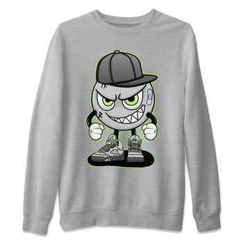 Jordan 5 Green Bean Sneaker Match Tees Mischief Emoji Sneaker Tees Jordan 5 Green Bean Sneaker Release Tees Unisex Shirts