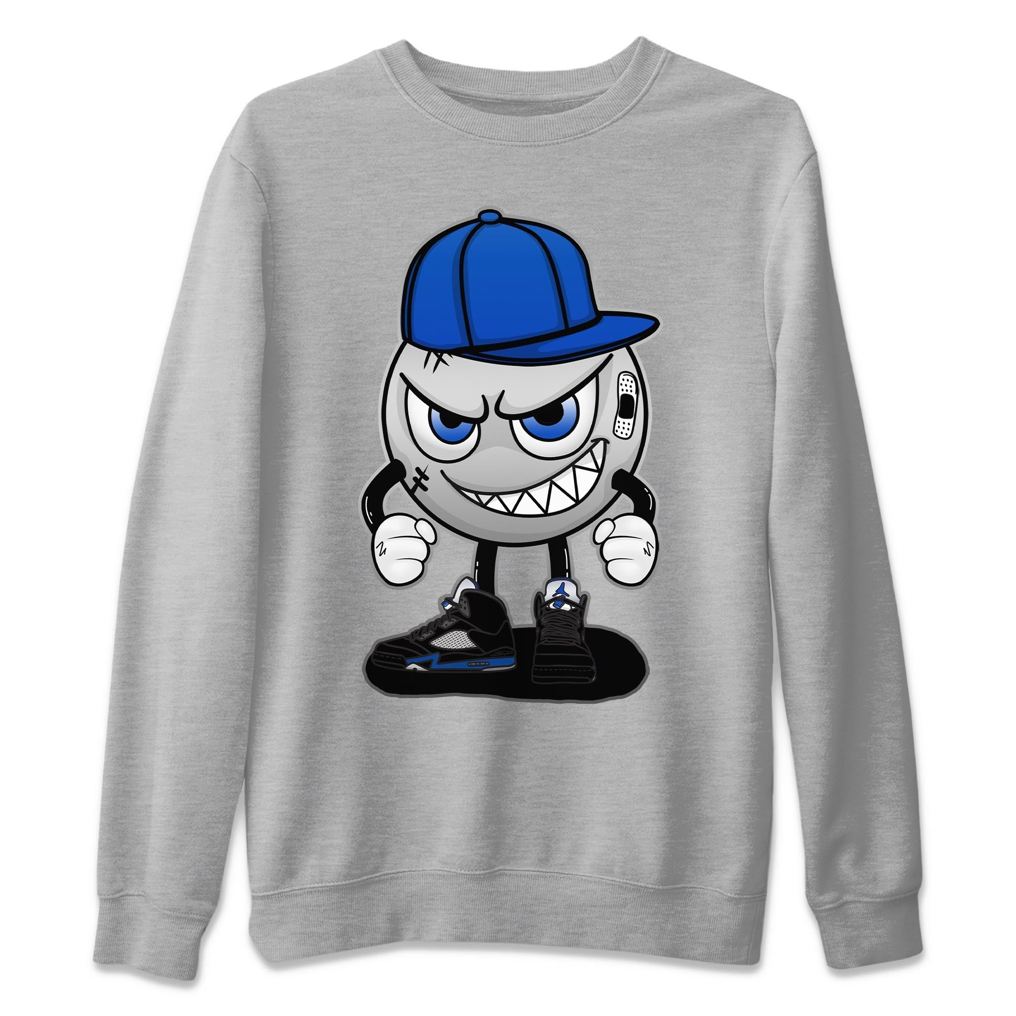 Jordan 5 Racer Blue Sneaker Match Tees Mischief Emoji Sneaker Tees Jordan 5 Racer Blue Sneaker Release Tees Unisex Shirts