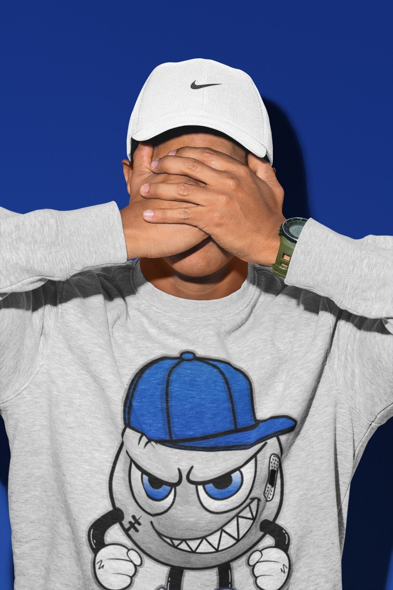 Jordan 5 Racer Blue Sneaker Match Tees Mischief Emoji Sneaker Tees Jordan 5 Racer Blue Sneaker Release Tees Unisex Shirts