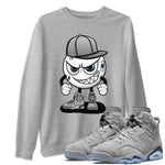 Jordan 6 Georgetown Sneaker Match Tees Mischief Emoji Sneaker Tees Jordan 6 Georgetown Sneaker Release Tees Unisex Shirts