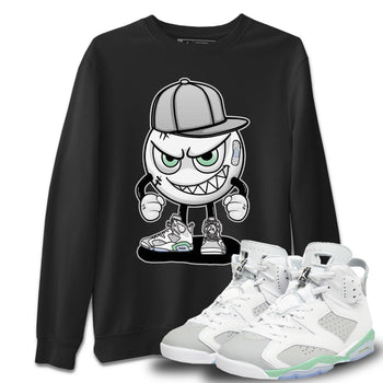 Jordan 6 Mint Foam Sneaker Match Tees Mischief Emoji Sneaker Tees Jordan 6 Mint Foam Sneaker Release Tees Unisex Shirts