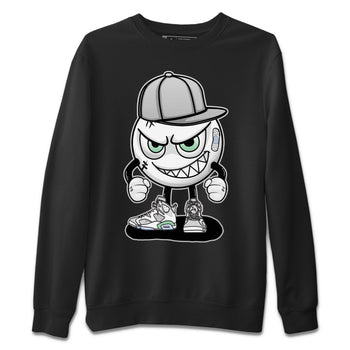 Jordan 6 Mint Foam Sneaker Match Tees Mischief Emoji Sneaker Tees Jordan 6 Mint Foam Sneaker Release Tees Unisex Shirts
