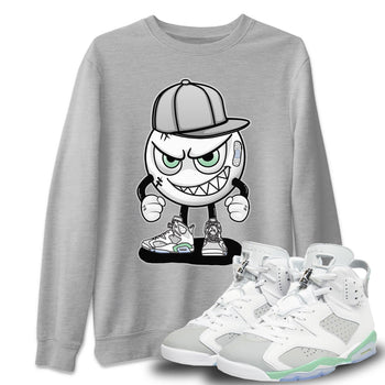 Jordan 6 Mint Foam Sneaker Match Tees Mischief Emoji Sneaker Tees Jordan 6 Mint Foam Sneaker Release Tees Unisex Shirts