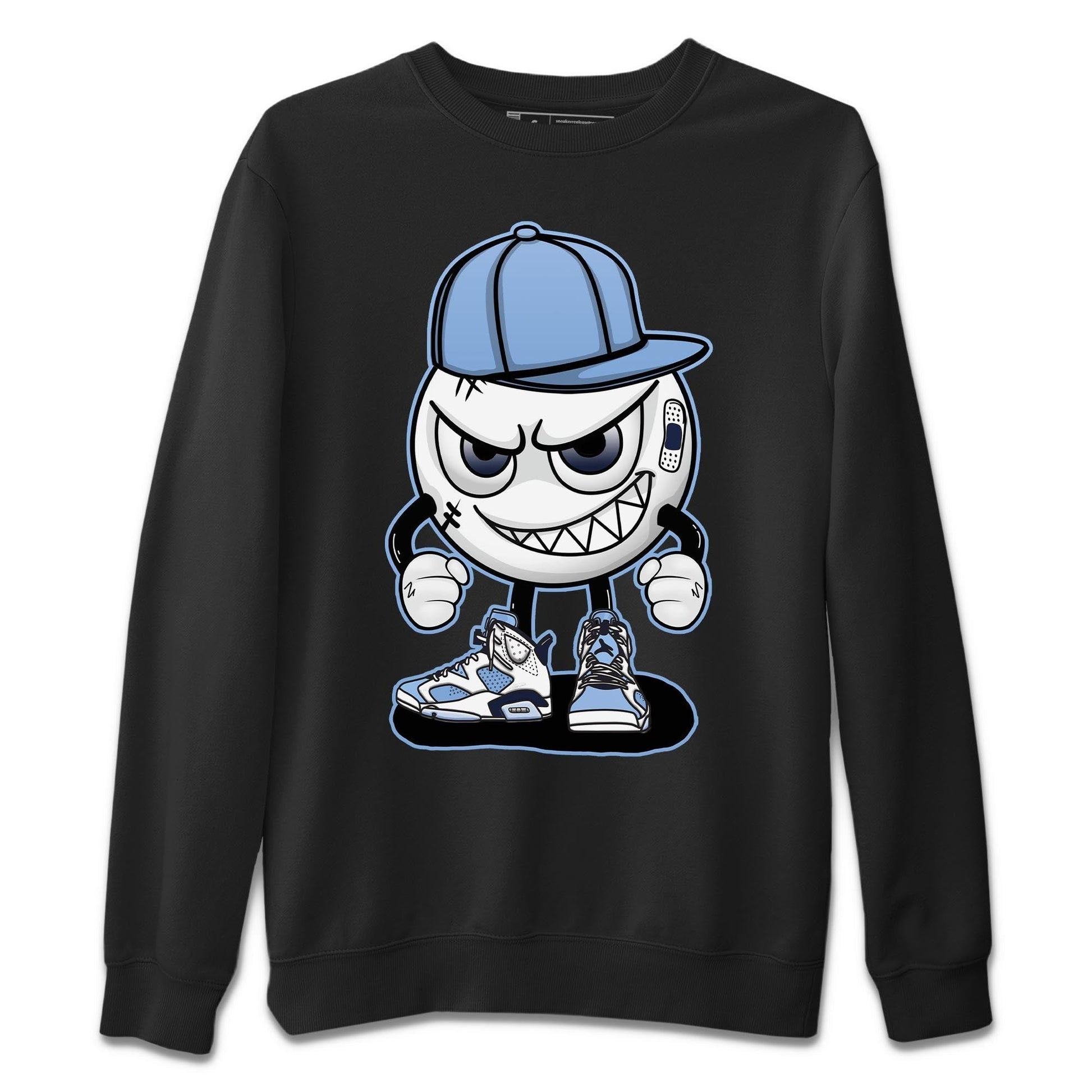 Jordan 6 UNC Sneaker Match Tees Mischief Emoji Sneaker Tees Jordan 6 UNC Sneaker Release Tees Unisex Shirts
