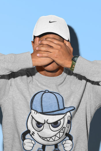 Jordan 6 UNC Sneaker Match Tees Mischief Emoji Sneaker Tees Jordan 6 UNC Sneaker Release Tees Unisex Shirts