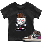 Jordan 1 Hand Crafted Sneaker Match Tees Mischief Emoji Sneaker Tees Jordan 1 Hand Crafted Sneaker Release Tees Kids Shirts