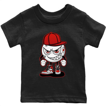Jordan 1 Heritage Sneaker Match Tees Mischief Emoji Sneaker Tees Jordan 1 Heritage Sneaker Release Tees Kids Shirts