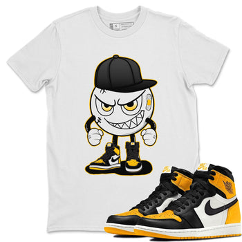 Jordan 1 Taxi Sneaker Match Tees Mischief Emoji Sneaker Tees Jordan 1 Taxi Sneaker Release Tees Unisex Shirts