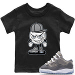 Jordan 11 Cool Grey Sneaker Match Tees Mischief Emoji Sneaker Tees Jordan 11 Cool Grey Sneaker Release Tees Kids Shirts