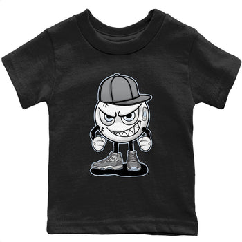 Jordan 11 Cool Grey Sneaker Match Tees Mischief Emoji Sneaker Tees Jordan 11 Cool Grey Sneaker Release Tees Kids Shirts