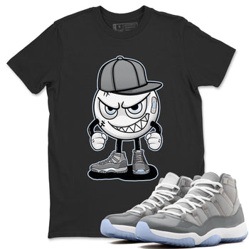 Jordan 11 Cool Grey Sneaker Match Tees Mischief Emoji Sneaker Tees Jordan 11 Cool Grey Sneaker Release Tees Unisex Shirts