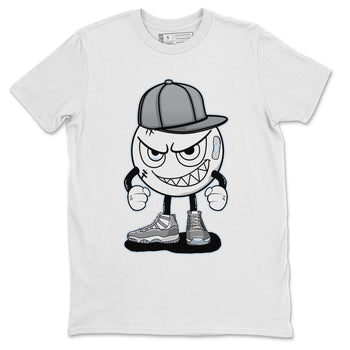 Jordan 11 Cool Grey Sneaker Match Tees Mischief Emoji Sneaker Tees Jordan 11 Cool Grey Sneaker Release Tees Unisex Shirts