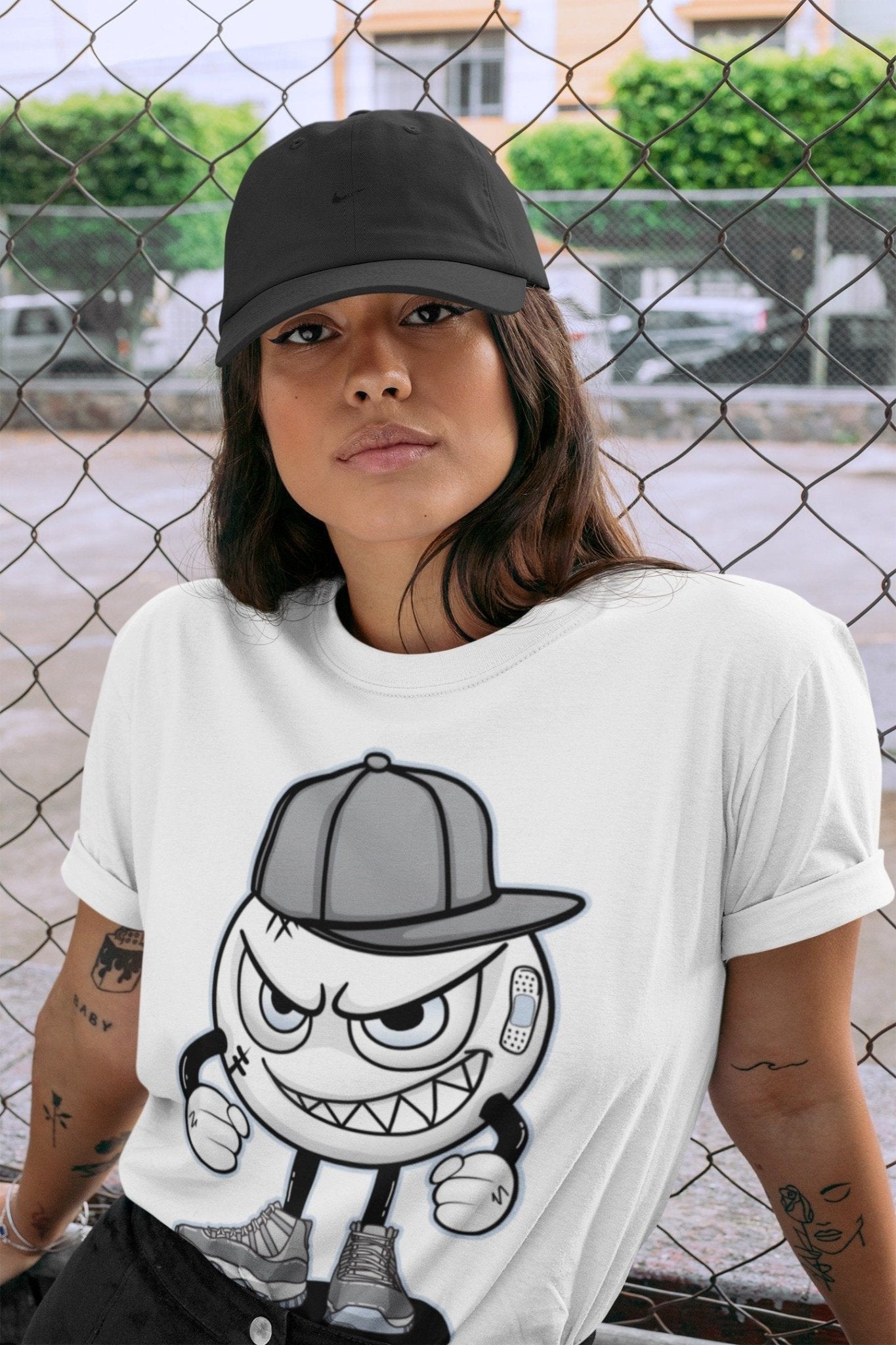 Jordan 11 Cool Grey Sneaker Match Tees Mischief Emoji Sneaker Tees Jordan 11 Cool Grey Sneaker Release Tees Unisex Shirts