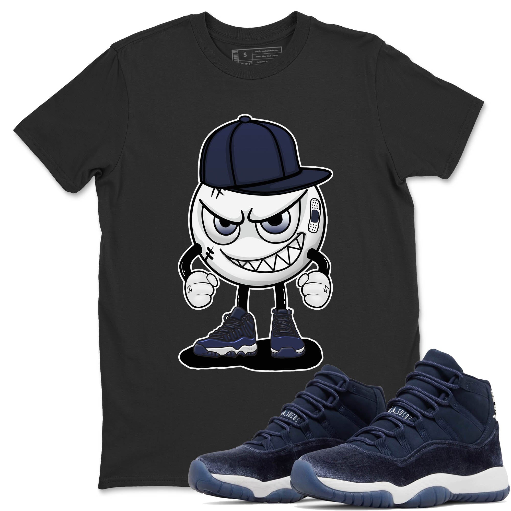 Jordan 11 Midnight Navy Sneaker Match Tees Mischief Emoji Sneaker Tees Jordan 11 Midnight Navy Sneaker Release Tees Unisex Shirts