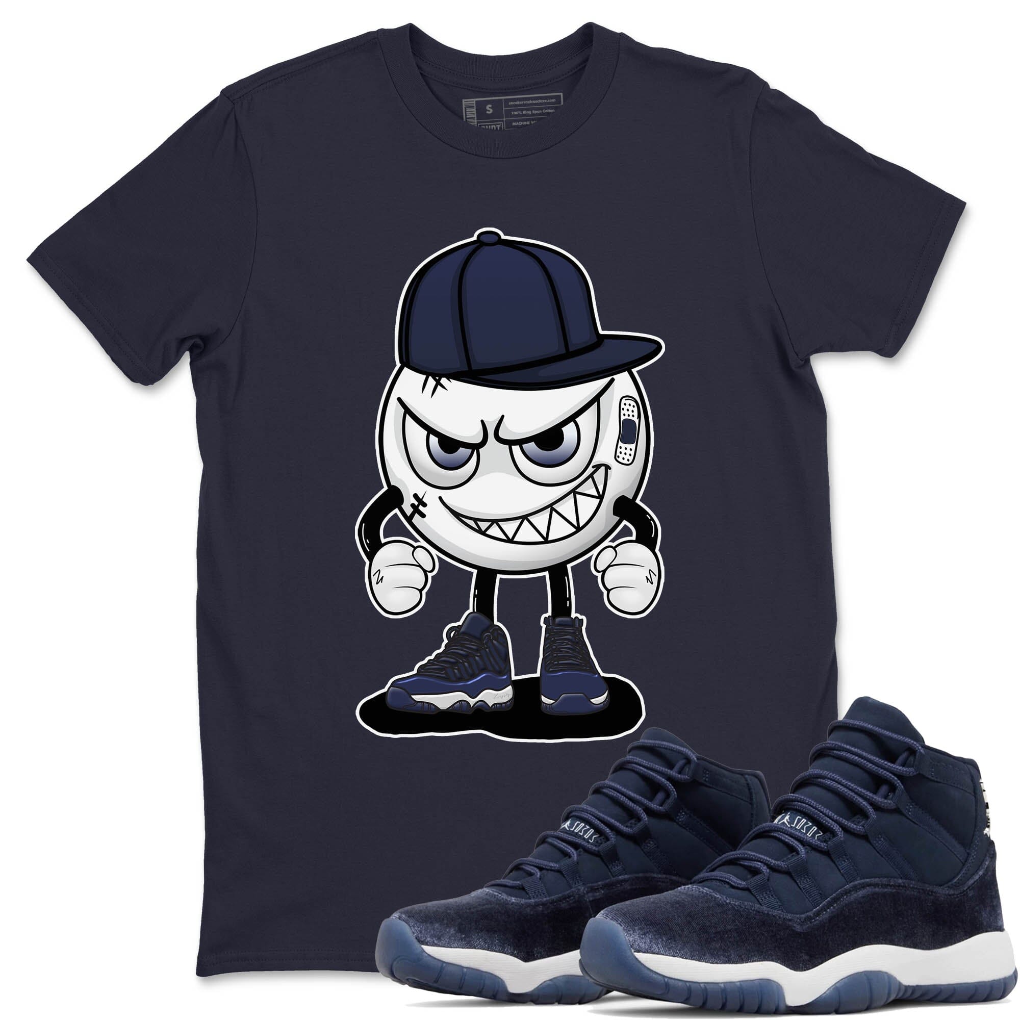 Jordan 11 Midnight Navy Sneaker Match Tees Mischief Emoji Sneaker Tees Jordan 11 Midnight Navy Sneaker Release Tees Unisex Shirts