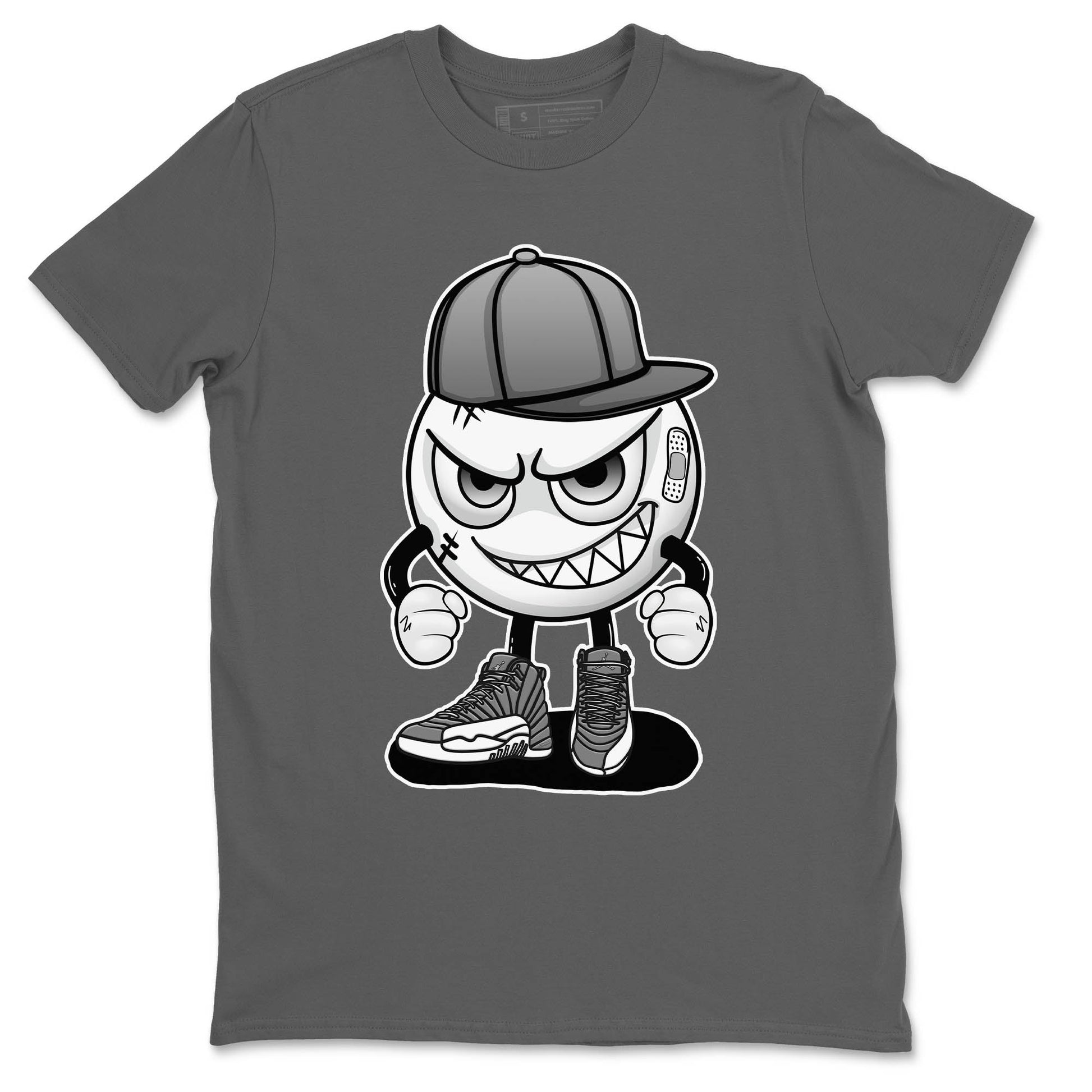 Jordan 12 Stealth Sneaker Match Tees Mischief Emoji Sneaker Tees Jordan 12 Stealth Sneaker Release Tees Unisex Shirts