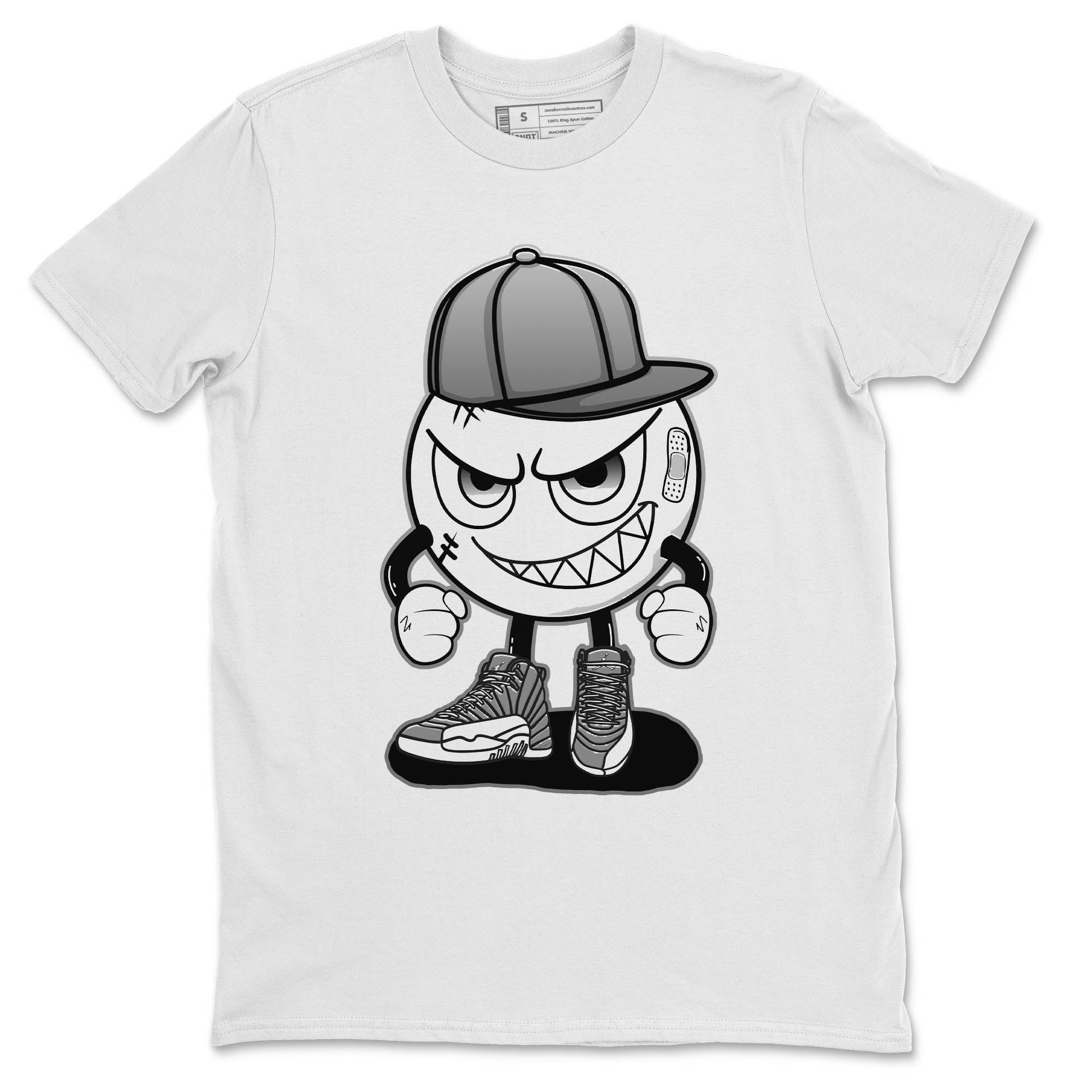 Jordan 12 Stealth Sneaker Match Tees Mischief Emoji Sneaker Tees Jordan 12 Stealth Sneaker Release Tees Unisex Shirts