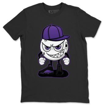 Jordan 13 Court Purple Sneaker Match Tees Mischief Emoji Sneaker Tees Jordan 13 Court Purple Sneaker Release Tees Unisex Shirts