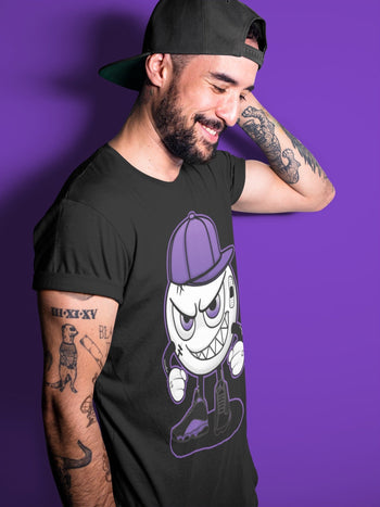 Jordan 13 Court Purple Sneaker Match Tees Mischief Emoji Sneaker Tees Jordan 13 Court Purple Sneaker Release Tees Unisex Shirts