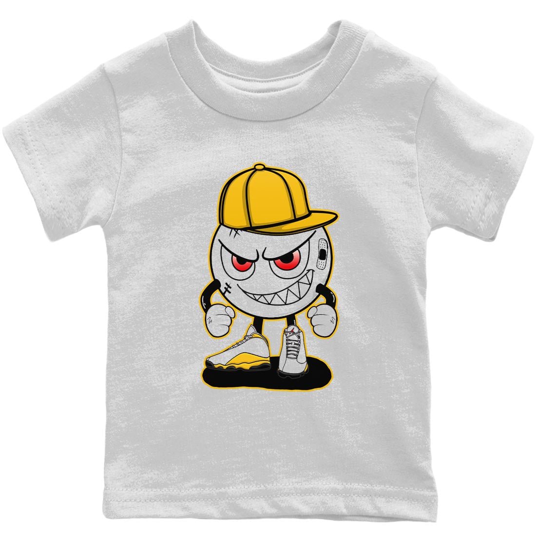 Jordan 13 Del Sol Sneaker Match Tees Mischief Emoji Sneaker Tees Jordan 13 Del Sol Sneaker Release Tees Kids Shirts