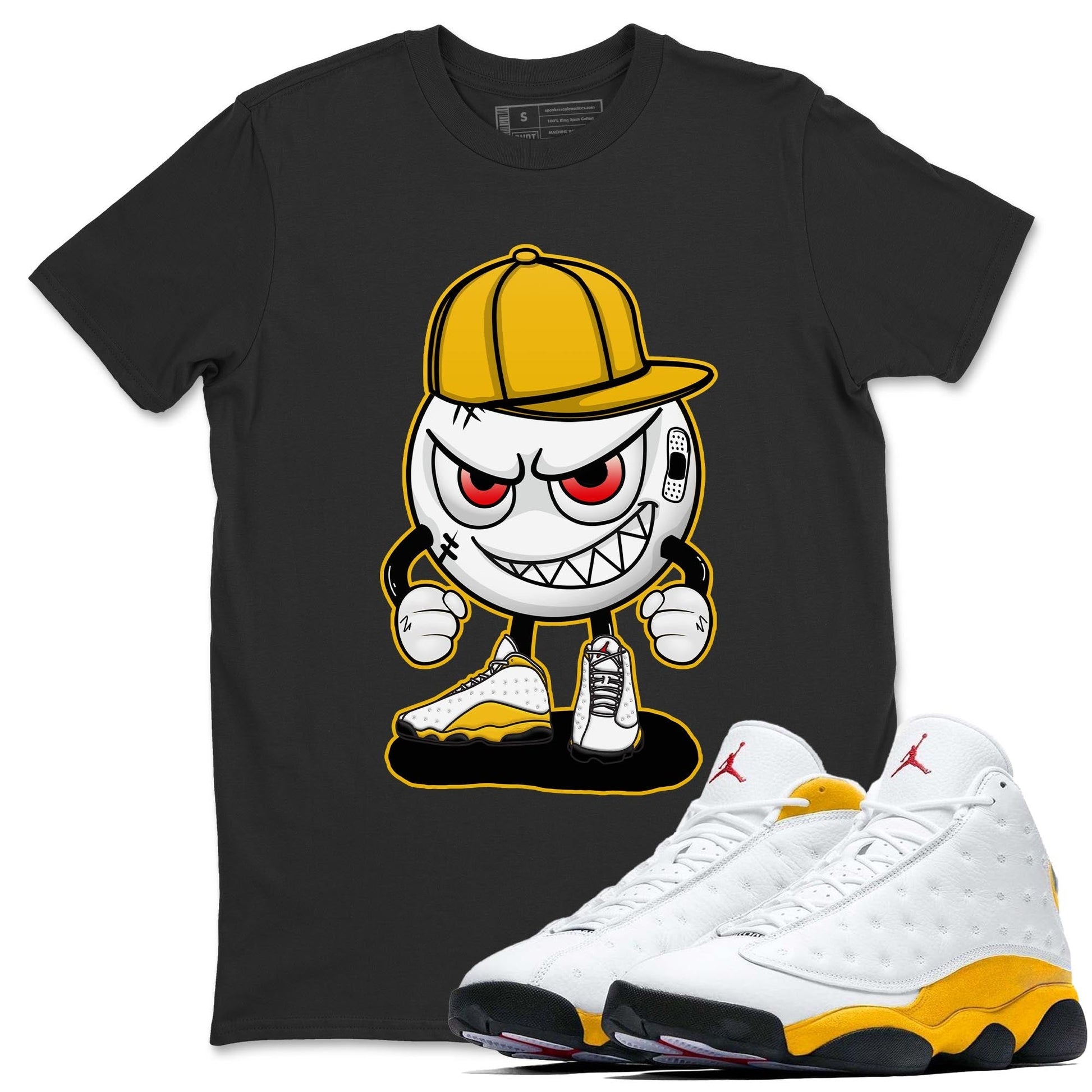 Jordan 13 Del Sol Sneaker Match Tees Mischief Emoji Sneaker Tees Jordan 13 Del Sol Sneaker Release Tees Unisex Shirts