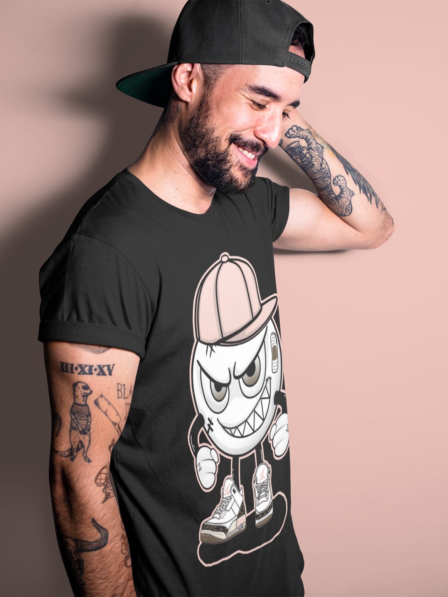 Jordan 3 Atmosphere Sneaker Match Tees Mischief Emoji Sneaker Tees Jordan 3 Atmosphere Sneaker Release Tees Unisex Shirts