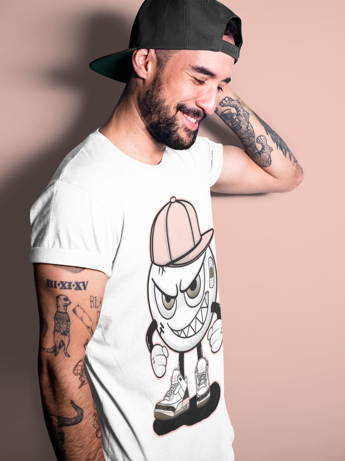 Jordan 3 Atmosphere Sneaker Match Tees Mischief Emoji Sneaker Tees Jordan 3 Atmosphere Sneaker Release Tees Unisex Shirts