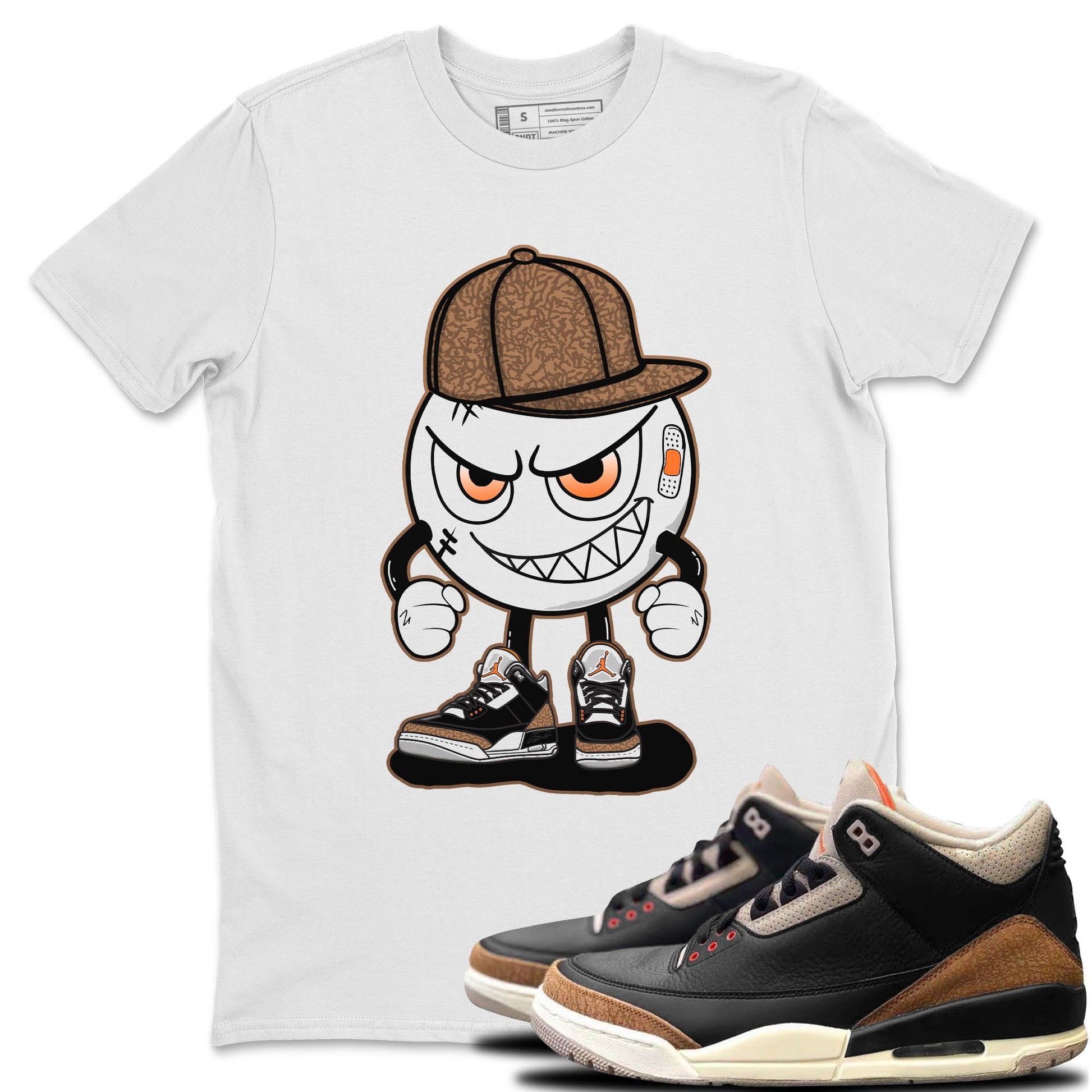 Jordan 3 Desert Elephant Sneaker Match Tees Mischief Emoji Sneaker Tees Jordan 3 Desert Elephant Sneaker Release Tees Unisex Shirts