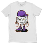 Jordan 4 Canyon Purple Sneaker Match Tees Mischief Emoji Sneaker Tees Jordan 4 Canyon Purple Sneaker Release Tees Unisex Shirts