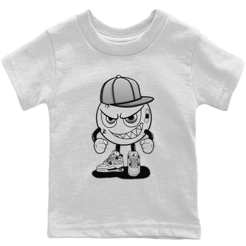 Jordan 4 Military Black Sneaker Match Tees Mischief Emoji Sneaker Tees Jordan 4 Military Black Sneaker Release Tees Kids Shirts