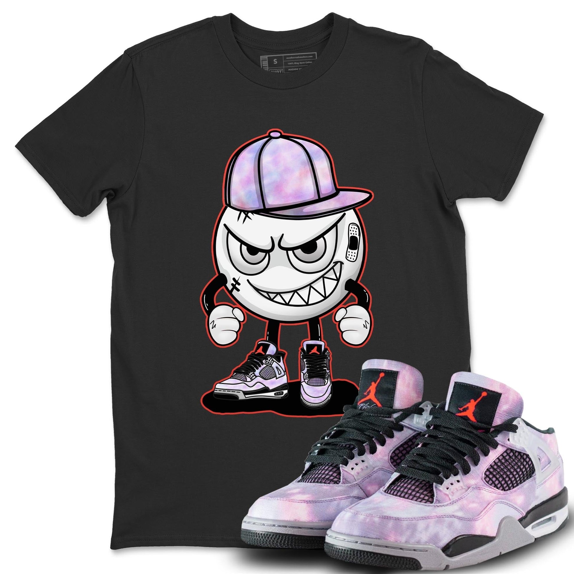 Jordan 4 Zen Master Sneaker Match Tees Mischief Emoji Sneaker Tees Jordan 4 Zen Master Sneaker Release Tees Unisex Shirts