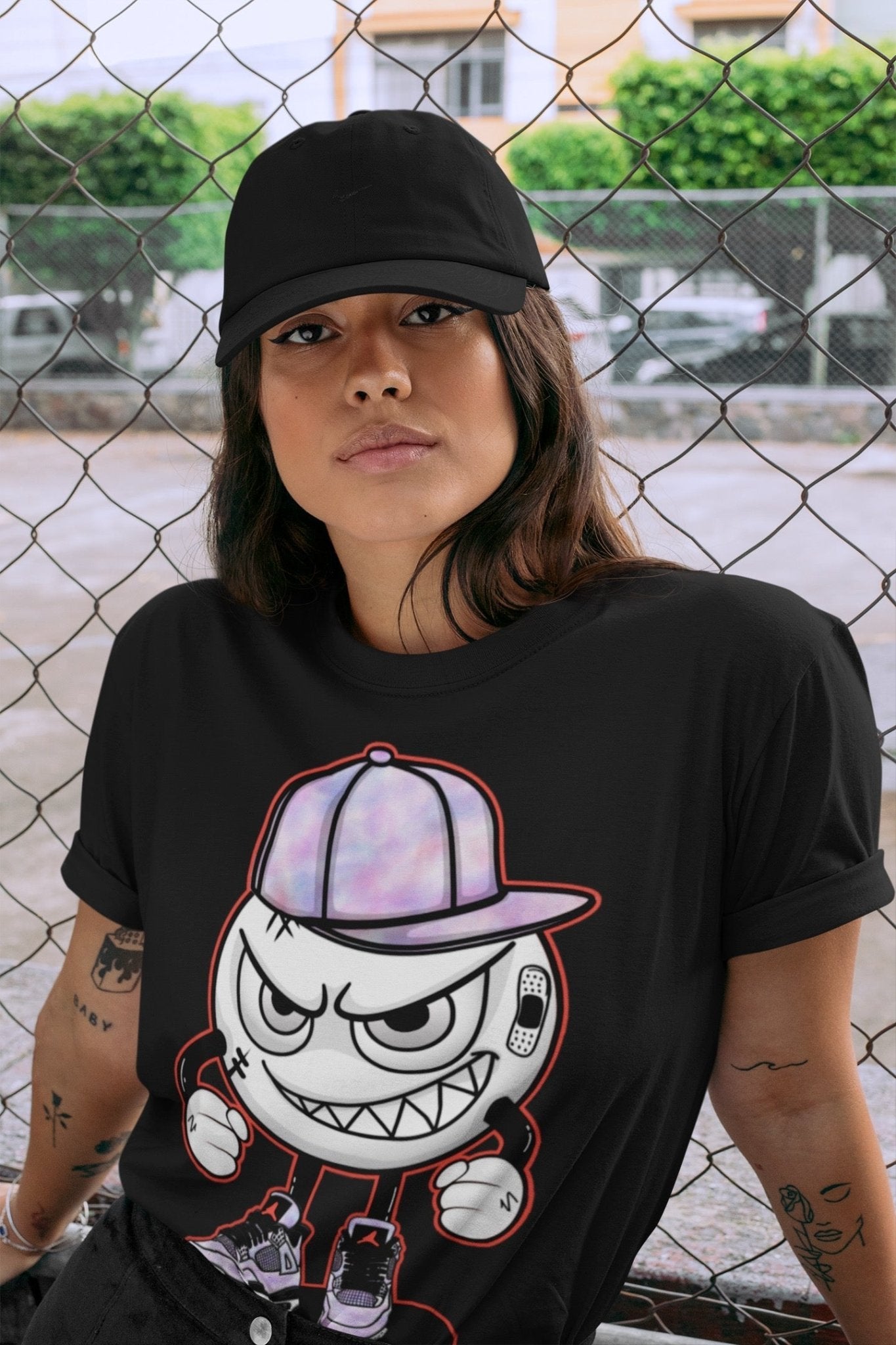 Jordan 4 Zen Master Sneaker Match Tees Mischief Emoji Sneaker Tees Jordan 4 Zen Master Sneaker Release Tees Unisex Shirts