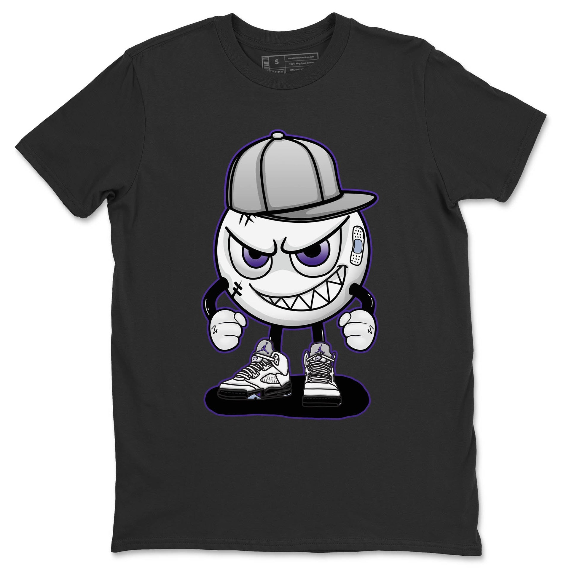 Jordan 5 Concord Sneaker Match Tees Mischief Emoji Sneaker Tees Jordan 5 Concord Sneaker Release Tees Unisex Shirts