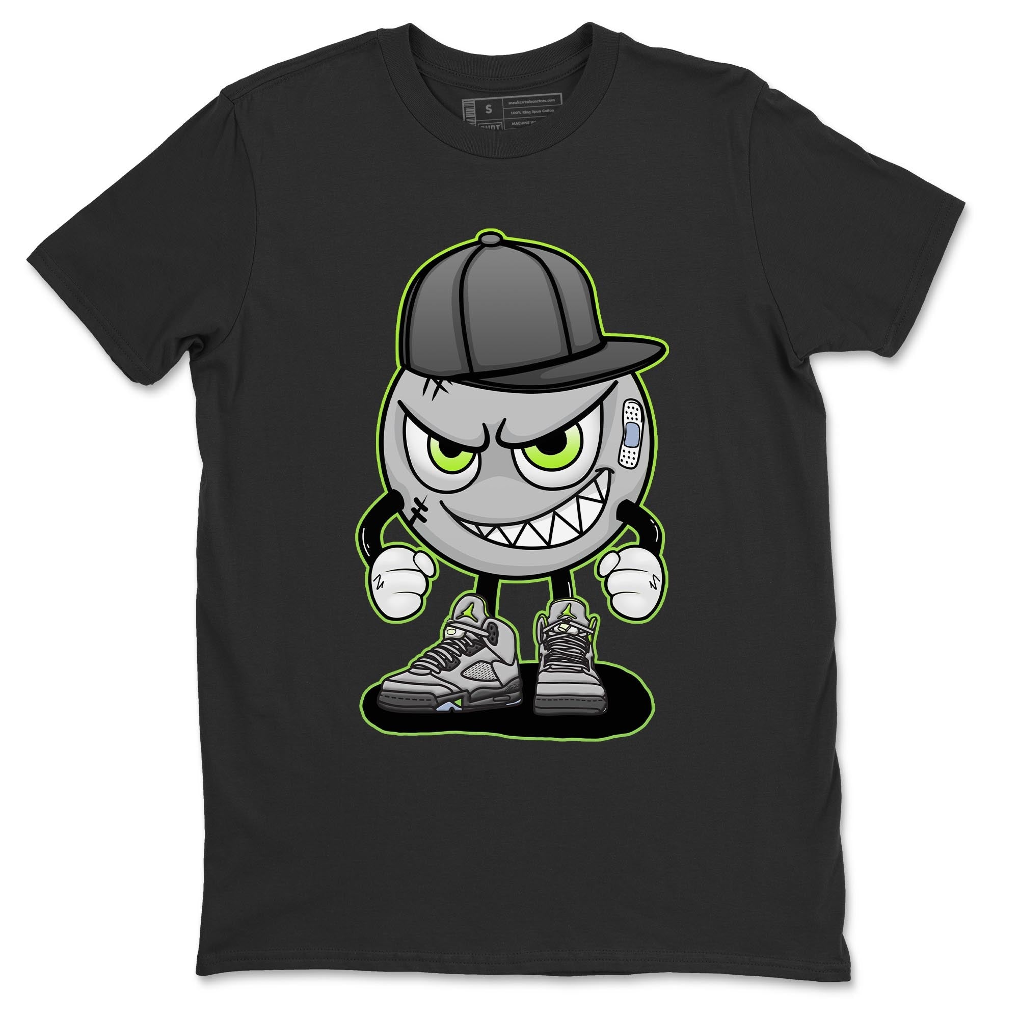 Jordan 5 Green Bean Sneaker Match Tees Mischief Emoji Sneaker Tees Jordan 5 Green Bean Sneaker Release Tees Unisex Shirts