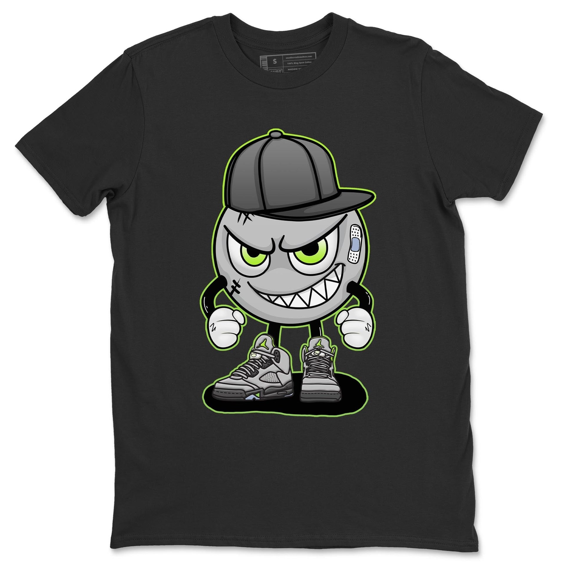 Jordan 5 Green Bean Sneaker Match Tees Mischief Emoji Sneaker Tees Jordan 5 Green Bean Sneaker Release Tees Unisex Shirts