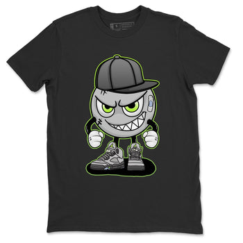 Jordan 5 Green Bean Sneaker Match Tees Mischief Emoji Sneaker Tees Jordan 5 Green Bean Sneaker Release Tees Unisex Shirts