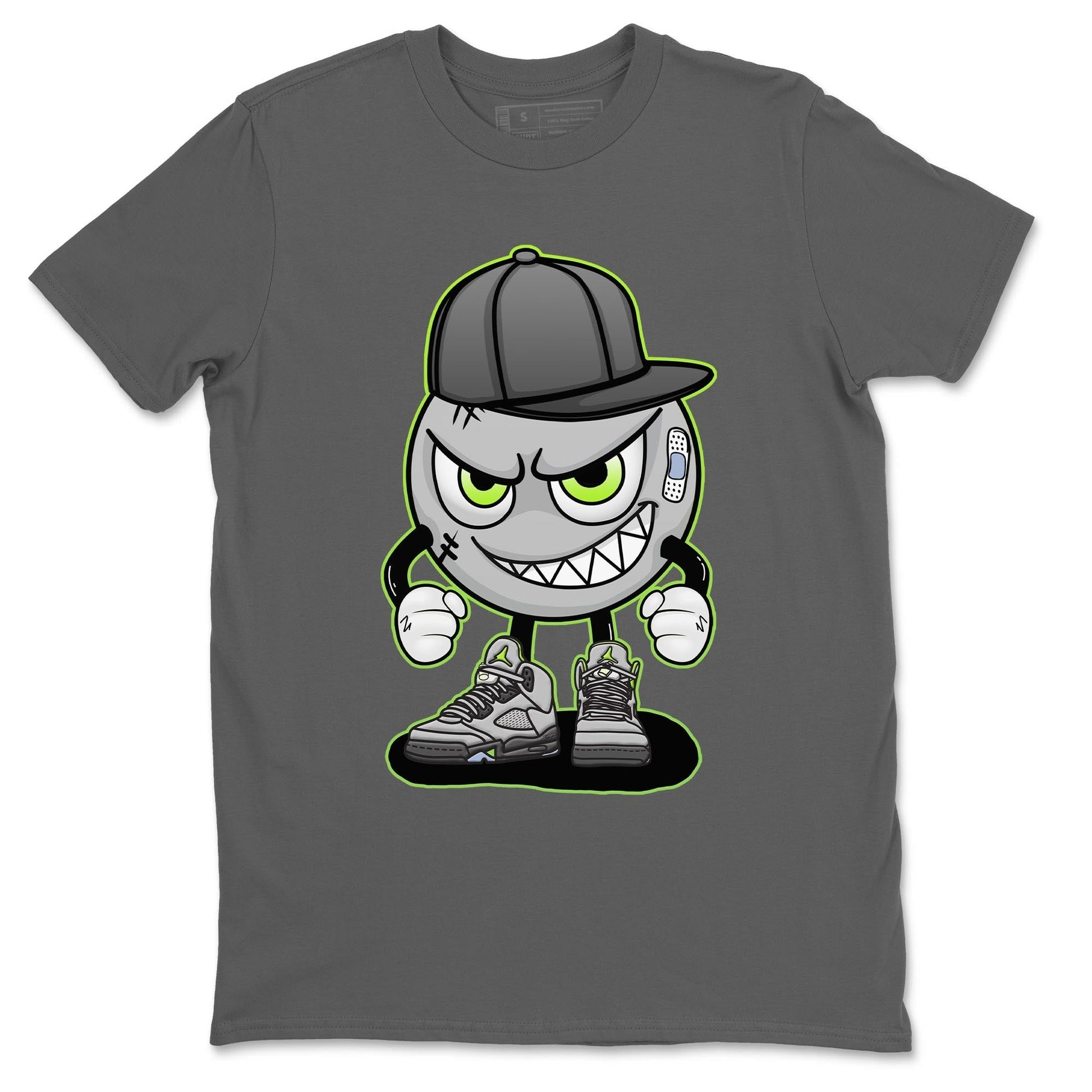 Jordan 5 Green Bean Sneaker Match Tees Mischief Emoji Sneaker Tees Jordan 5 Green Bean Sneaker Release Tees Unisex Shirts