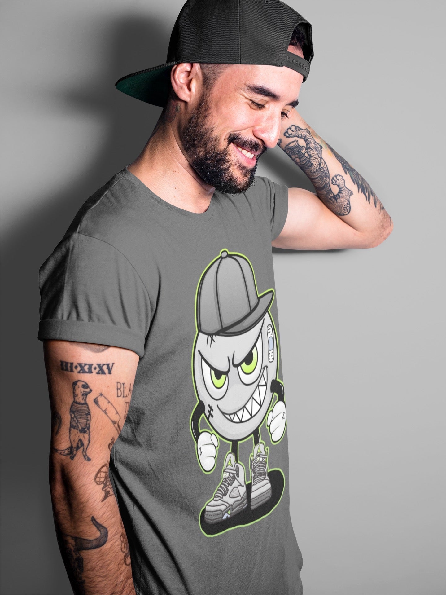 Jordan 5 Green Bean Sneaker Match Tees Mischief Emoji Sneaker Tees Jordan 5 Green Bean Sneaker Release Tees Unisex Shirts