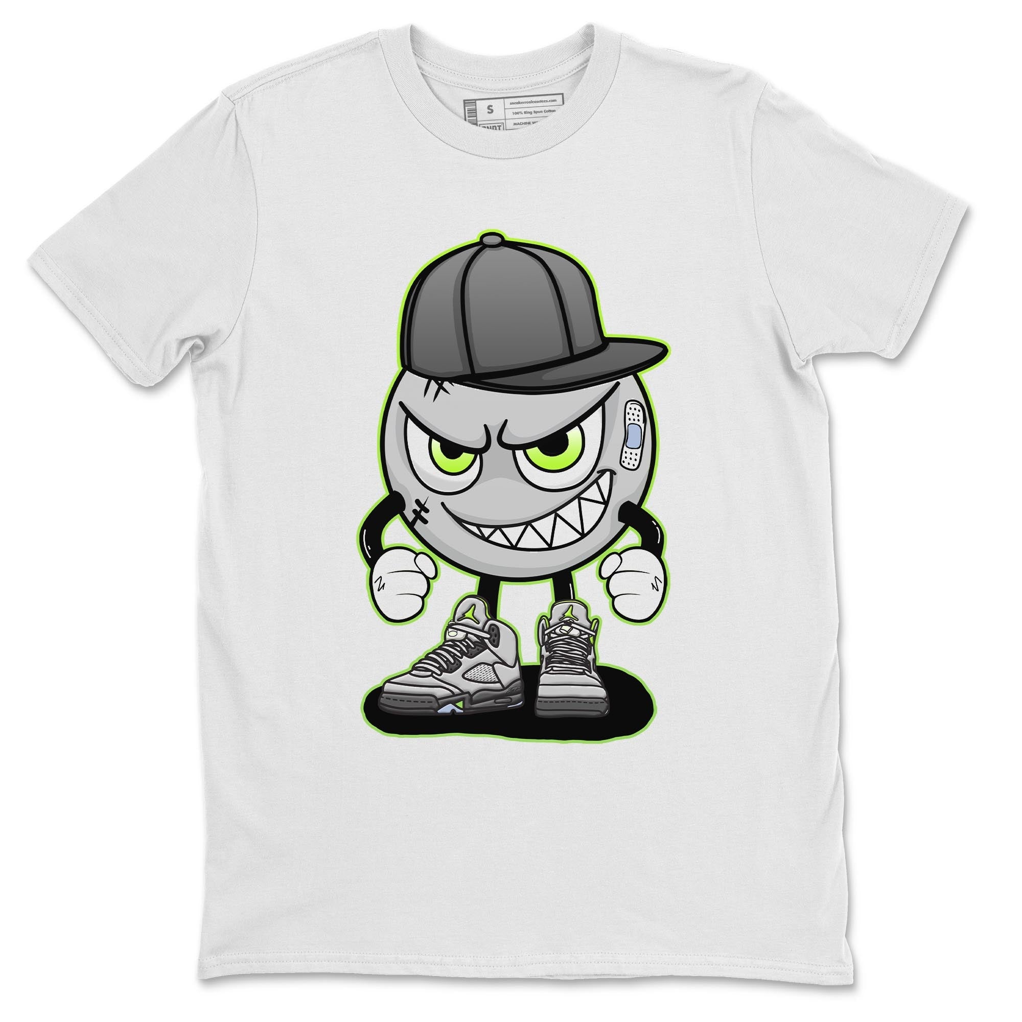 Jordan 5 Green Bean Sneaker Match Tees Mischief Emoji Sneaker Tees Jordan 5 Green Bean Sneaker Release Tees Unisex Shirts