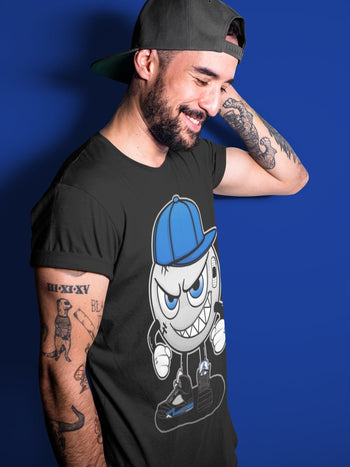Jordan 5 Racer Blue Sneaker Match Tees Mischief Emoji Sneaker Tees Jordan 5 Racer Blue Sneaker Release Tees Unisex Shirts