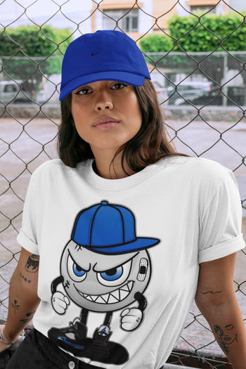 Jordan 5 Racer Blue Sneaker Match Tees Mischief Emoji Sneaker Tees Jordan 5 Racer Blue Sneaker Release Tees Unisex Shirts