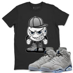 Jordan 6 Georgetown Sneaker Match Tees Mischief Emoji Sneaker Tees Jordan 6 Georgetown Sneaker Release Tees Unisex Shirts