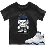 Jordan 6 Midnight Navy Sneaker Match Tees Mischief Emoji Sneaker Tees Jordan 6 Midnight Navy Sneaker Release Tees Kids Shirts