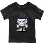 Jordan 6 Midnight Navy Sneaker Match Tees Mischief Emoji Sneaker Tees Jordan 6 Midnight Navy Sneaker Release Tees Kids Shirts
