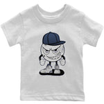 Jordan 6 Midnight Navy Sneaker Match Tees Mischief Emoji Sneaker Tees Jordan 6 Midnight Navy Sneaker Release Tees Kids Shirts